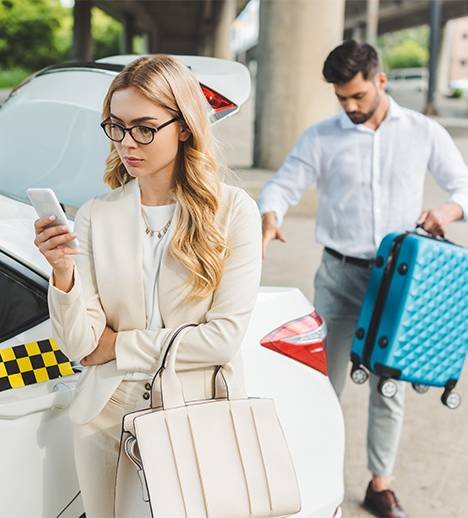 Private airport transfer service